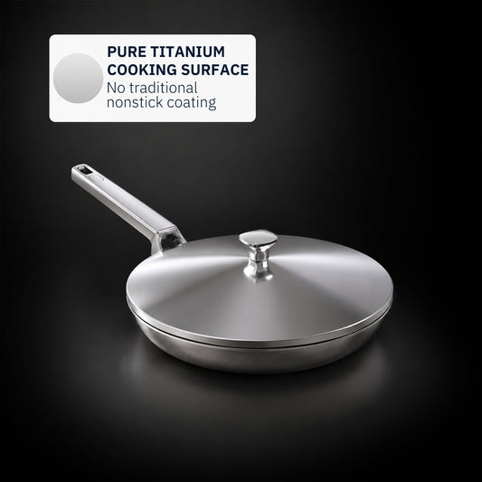 ChefStead® Titanium Clad Frying Pan 12"