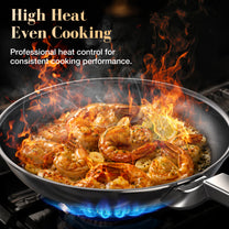 ChefStead® Titanium Clad Frying Pan 12"